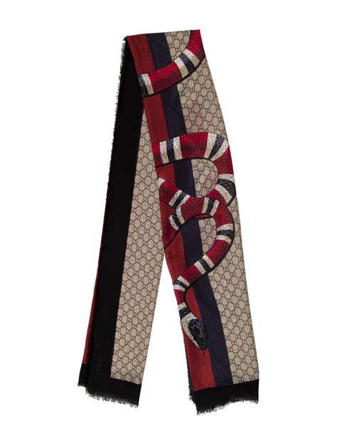 mens gucci scarf|gucci snake scarf men.